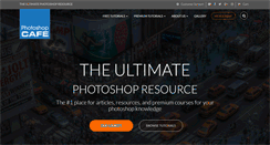 Desktop Screenshot of photoshopcafe.com